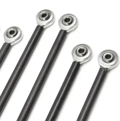 Delta Kossel 3D Printer 245mm Carbon Fiber Rods Kit with M3 Bearings