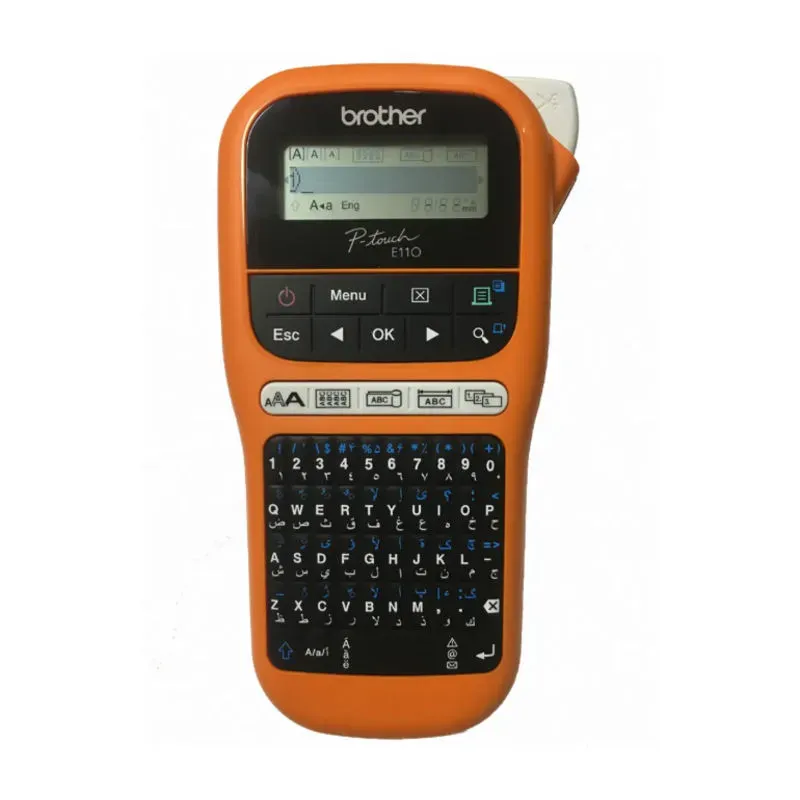Brother E110VP P-touch Label Printer for Electricians