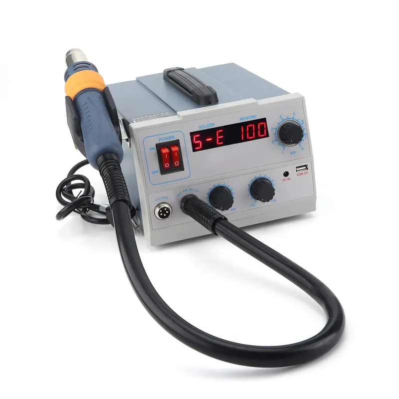 M&R MR 852D+ Digital Hot Air & Soldering Iron Rework Station