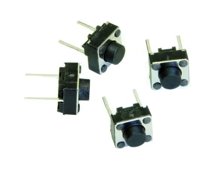 Mini Push Button Switch 2-Pin 6x6x5mm Momentary