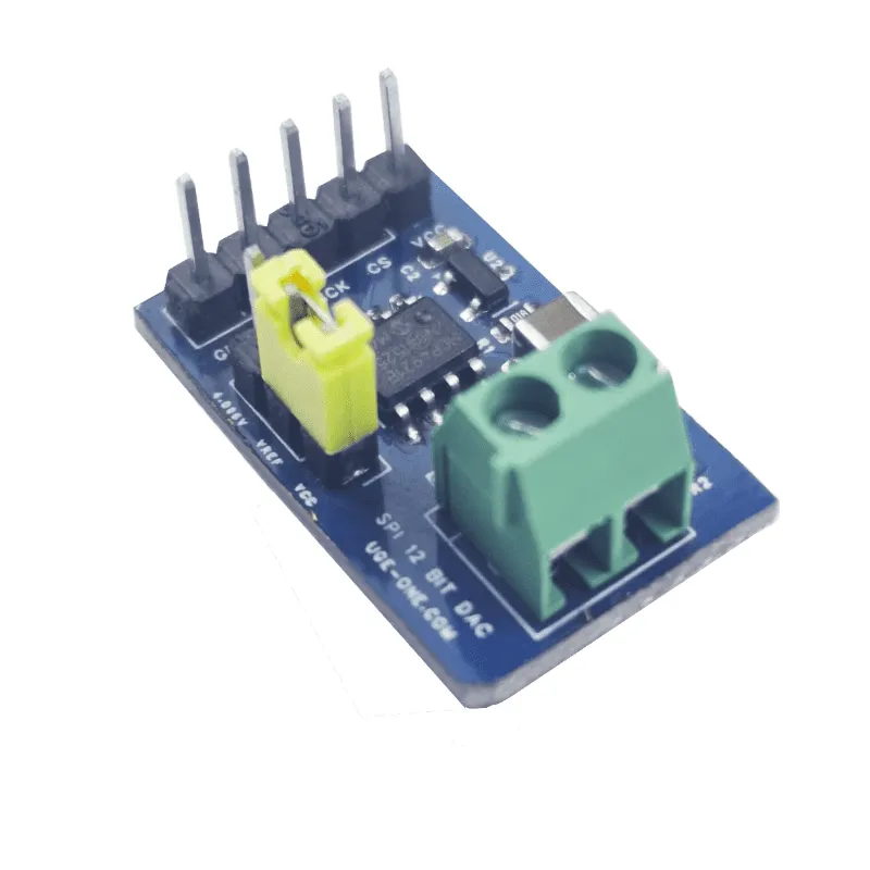 MCP4921E 12-bit SPI DAC Module