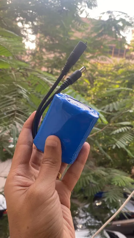 12.6V 3Ah Rechargeable Li-ion Battery Pack (Made in Egypt)