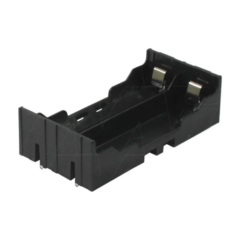 18650 Battery Holder 2 Cell, PCB Mount