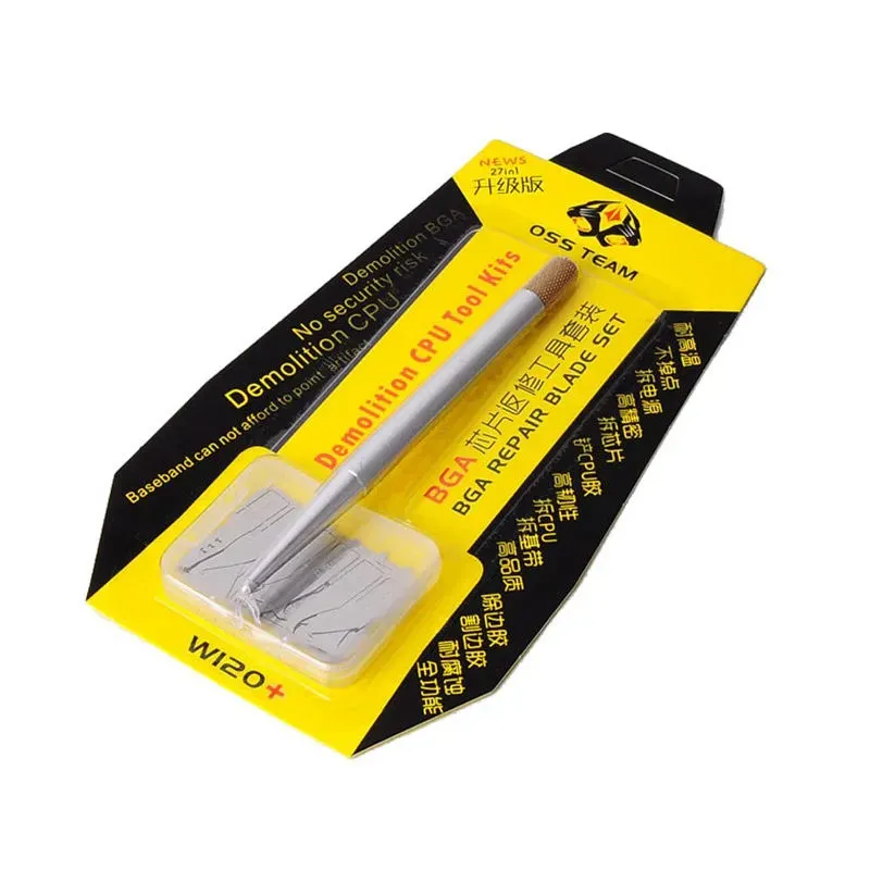 OSS TEAM W120+ 27-in-1 IC Chip Knife BGA Repair Blade Kit