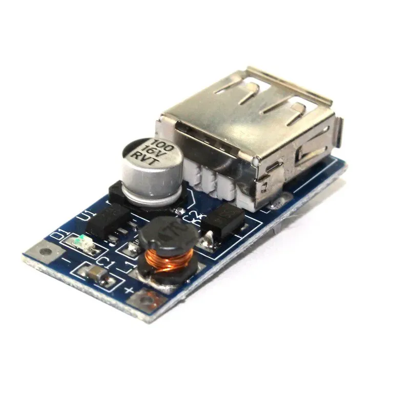 USB DC-DC Step-Up Converter Module 0.9-5V to 5V 1A