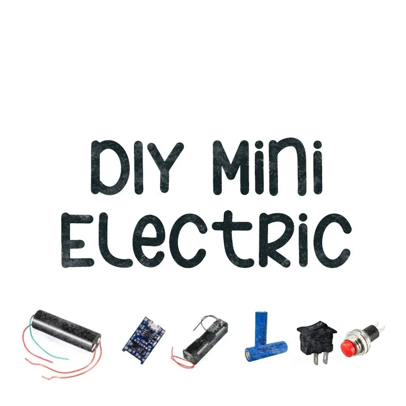 DIY Mini Electric Boost Kit 1000KV with TP4056 Charger and 18650