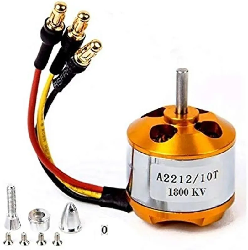 محرك Brushless بقيمة 1800KV للدرونات ومشاريع RC