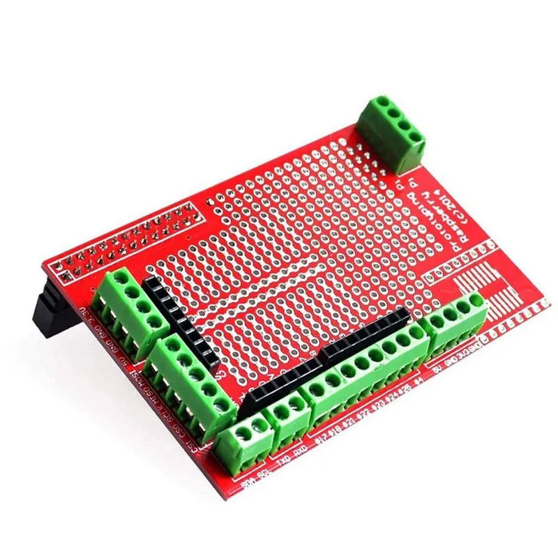 Raspberry Pi Prototype Extension Board with GPIO Expansion