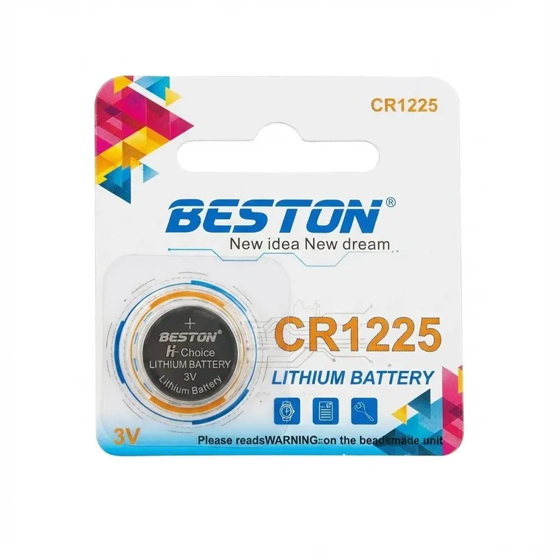 Beston CR1225 3V Lithium Coin Cell Battery 48mAh