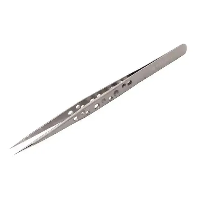 M&R SS-SA SR Stainless Steel Straight Tip Tweezer