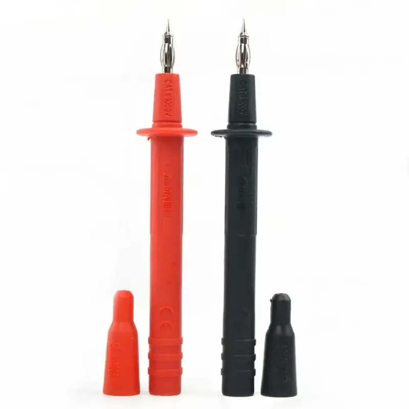 UNI-T UT-C06 Test Probes, 8mm Lantern Tip with Insulated Nib Sheath