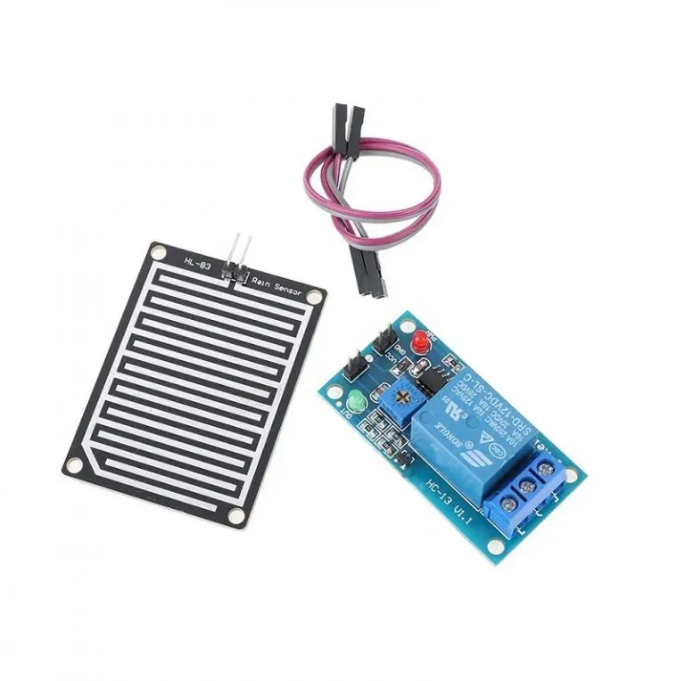 Raindrop Detection Sensor Module with 12V Relay Module