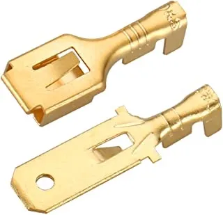 Insulated Female and Male Terminal Connector, 4.8 mm Width