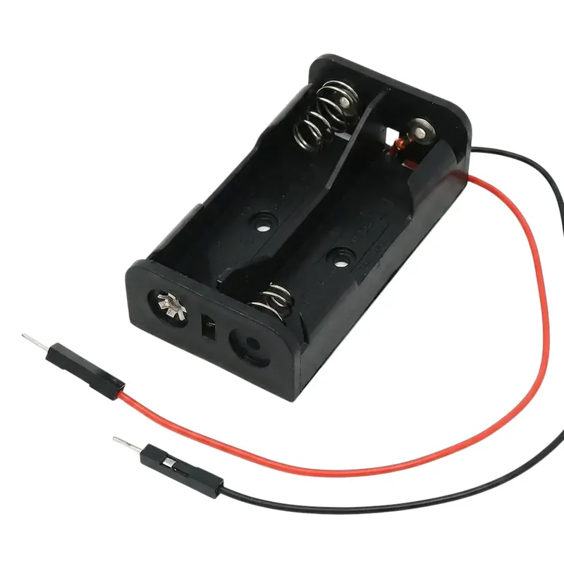 PIHUT AA Battery Holder with Jumper Header Wires