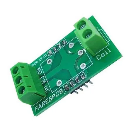 5-Pin Relay Holder Base for Breadboard (Unassembled)