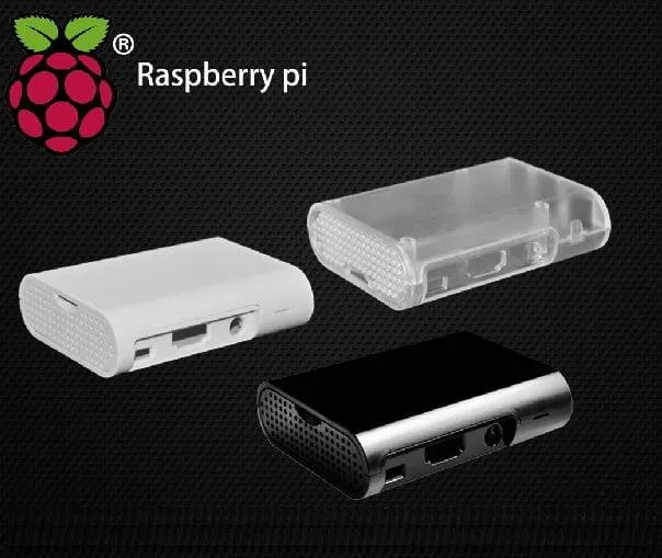 علبة أكريليك لـ Raspberry Pi 2 Model B / B+ مع فتحة GPIO