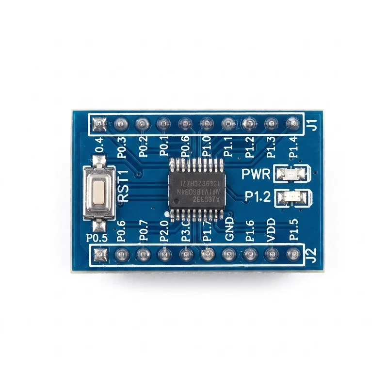 N76E003 Breadboard-Friendly 8051 Microcontroller Breakout Module