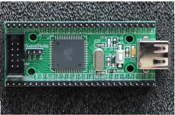 ATmega128A Small Development Board with ISP Header