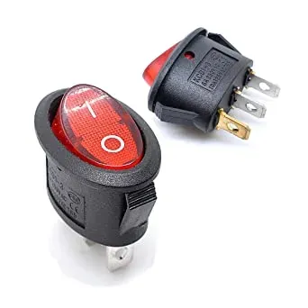 KCD1-105 ON/OFF Rocker Switch with LED 6A 250VAC
