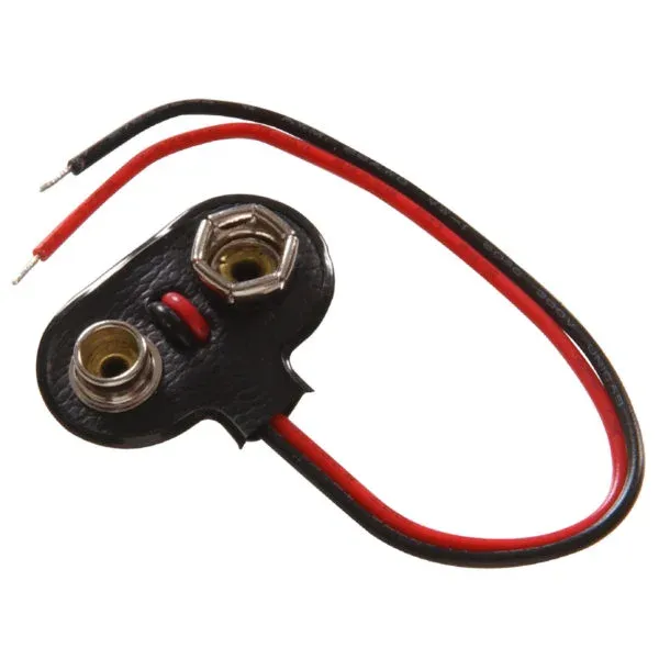 9V Battery Clip (Snap Connector)
