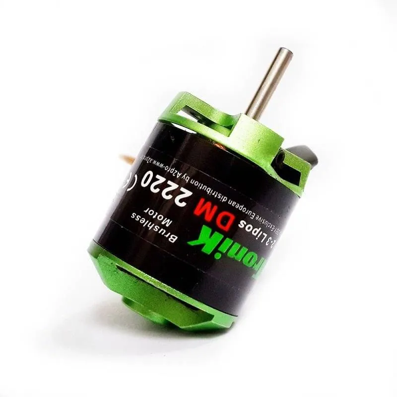 محرك براشلس DM2220 بقيمة 1700 KV وقوة دفع 1.8 كجم