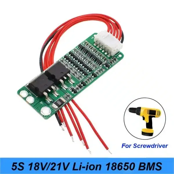 BMS 5S 21V 15A Li-ion Protection Board (Balanced)