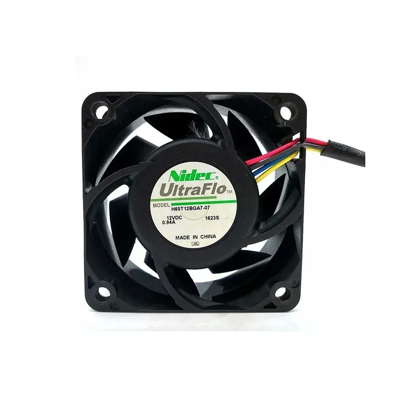 مروحة NIDEC H60T12BGA7-07 تيار مستمر 12V 0.94A ‏60×60×25mm بتحكم PWM