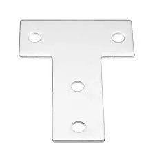 T-Shape Corner Joint Bracket for 4040 Aluminum Profile, Nickel-Plated