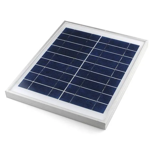 Solar Cell Panel Poly-Crystalline 10W 12V with Aluminum Frame