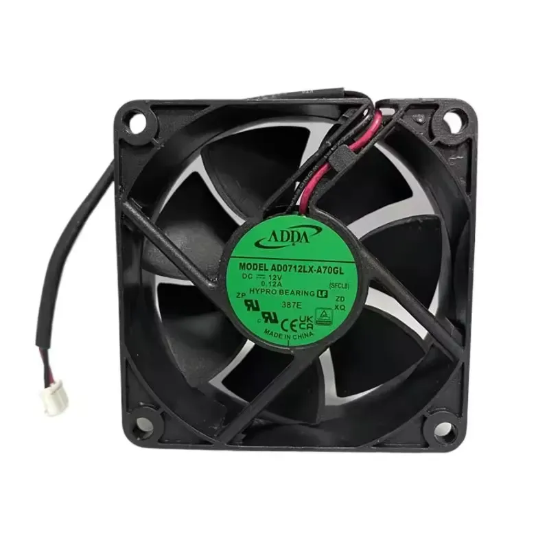 ADDA AD0712LX-A70GL DC Axial Fan 12V 0.12A 70x70x25mm