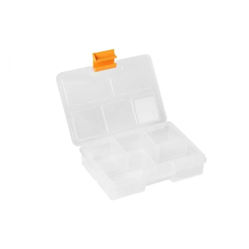 MANO S-ORG-5 Transparent Organizer Box, 5 Compartments