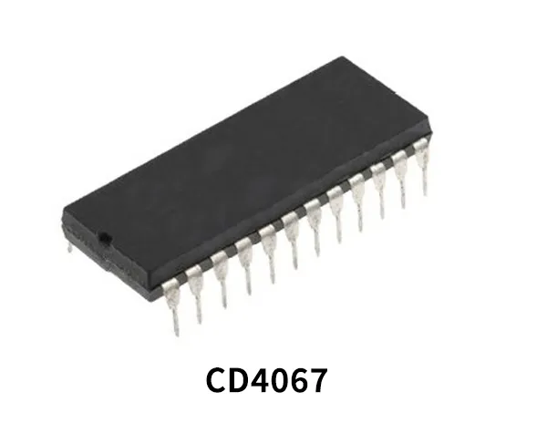 CD4067 16-Channel Analog Multiplexer/Demultiplexer IC