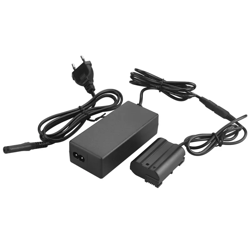 DR-EN-EL15 Dummy Battery with Adapter for Nikon Cameras