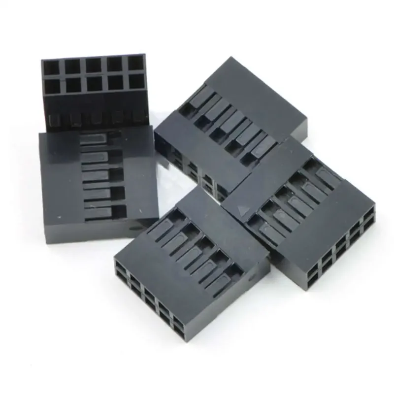 2.54mm Crimp Connector Housing 2x5 Pin (10-Pin) Female