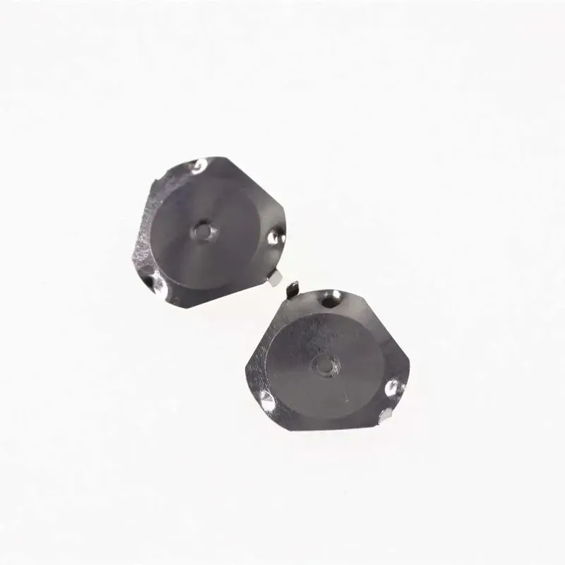 Triangle Stainless Steel Dome Momentary Switch 10mm 2-Pin (10 pcs)