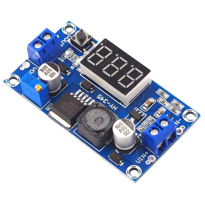 XL6009 4A DC-DC Step-Up Boost Converter Module with Display