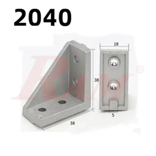 2020/2040 Aluminum Profile Corner Bracket (SY2040)