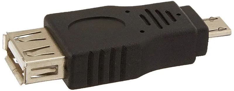 USB 2.0 Type-A Female to Micro USB B 5-Pin Male Adapter