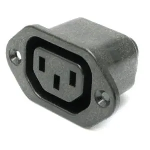 مقبس طاقة أنثوي ثلاثي الأطراف (3 pin)