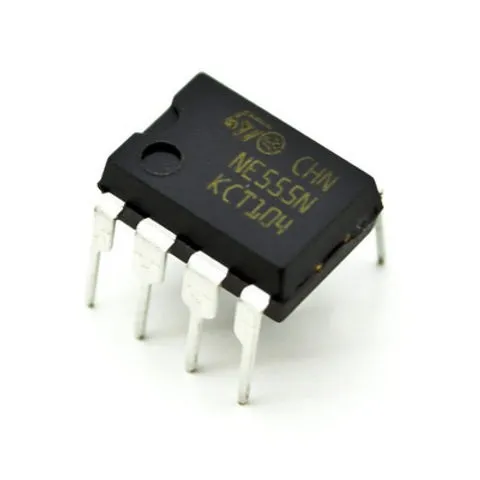 LM555 Single Timer IC DIP-8, Up to 500 kHz