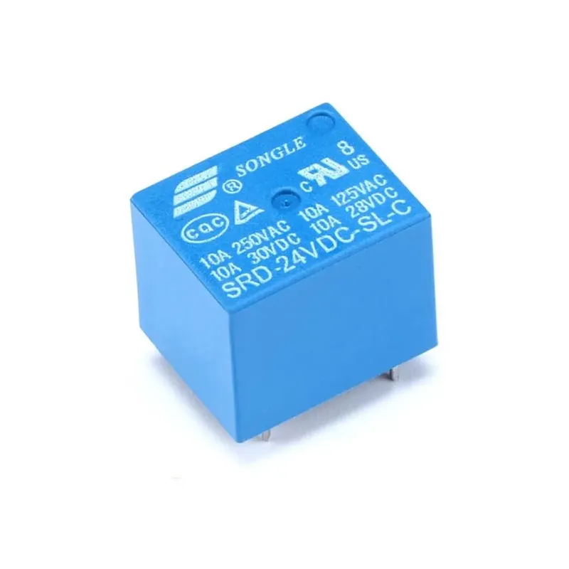 ريلاي SONGLE موديل SRD-24VDC-SL-C ‏SPDT ملف 24 فولت ‏10 أمبير