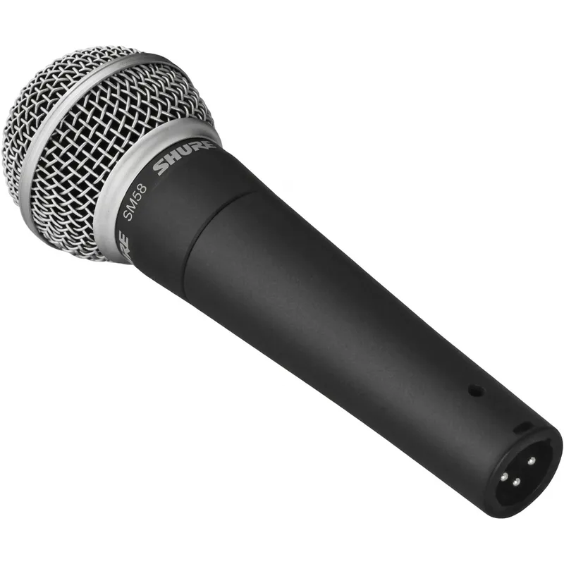Shure SM58-LC Dynamic Vocal Microphone with XLR-to-1/4 in Cable