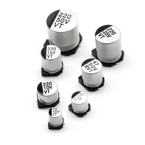 SMD Aluminum Electrolytic Capacitor 220µF 10V 6×5mm