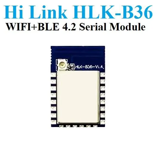HLK-B36 WiFi and BLE 4.2 Serial UART Module, 3.3 V