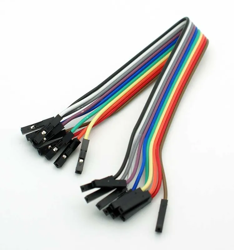 Breadboard Jumper Wire Female-Female 21cm (10 Colors)