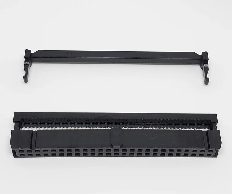 FC-50P Female IDC Ribbon Cable Connector 50-Pin 2.54mm Black