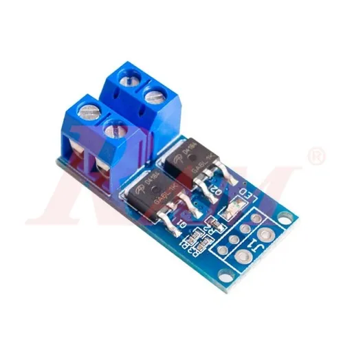 وحدة تشغيل MOSFET بتيار 15 أمبير وقدرة 400 واط مع تحكم PWM