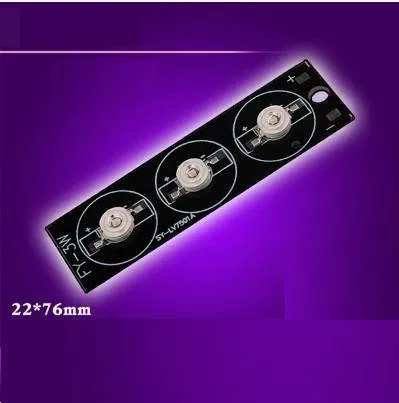 شريط LED فوق بنفسجي 12 فولت بطول موجي 395-405 نانومتر