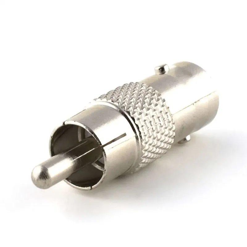 BNC Jack to RCA Male Plug Adapter Connector