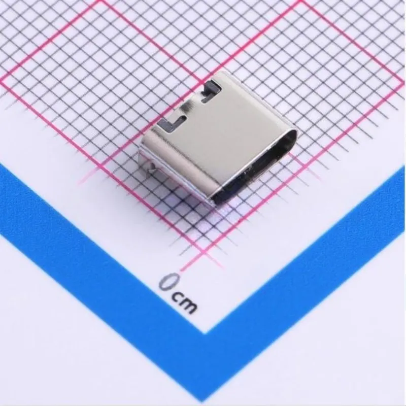 KH-TYPE-C-6Pin SMD USB Type-C 6-Pin Female Connector